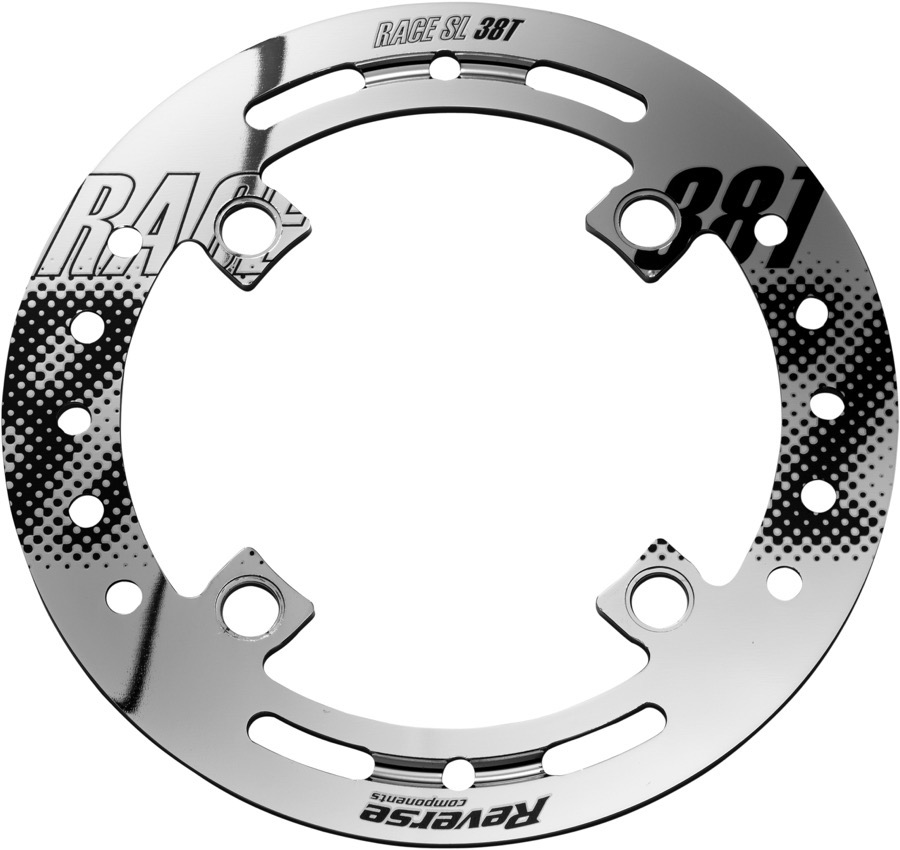 Reverse Components REVERSE Bashguard "Race SL-34T" chrome, chrom