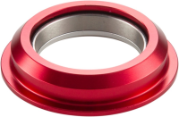 Reverse Components REVERSE "Twister" Lower Cap Semi Int. Ø 49mm 1.5" - 1 1/8" with Crown Ring red, rot