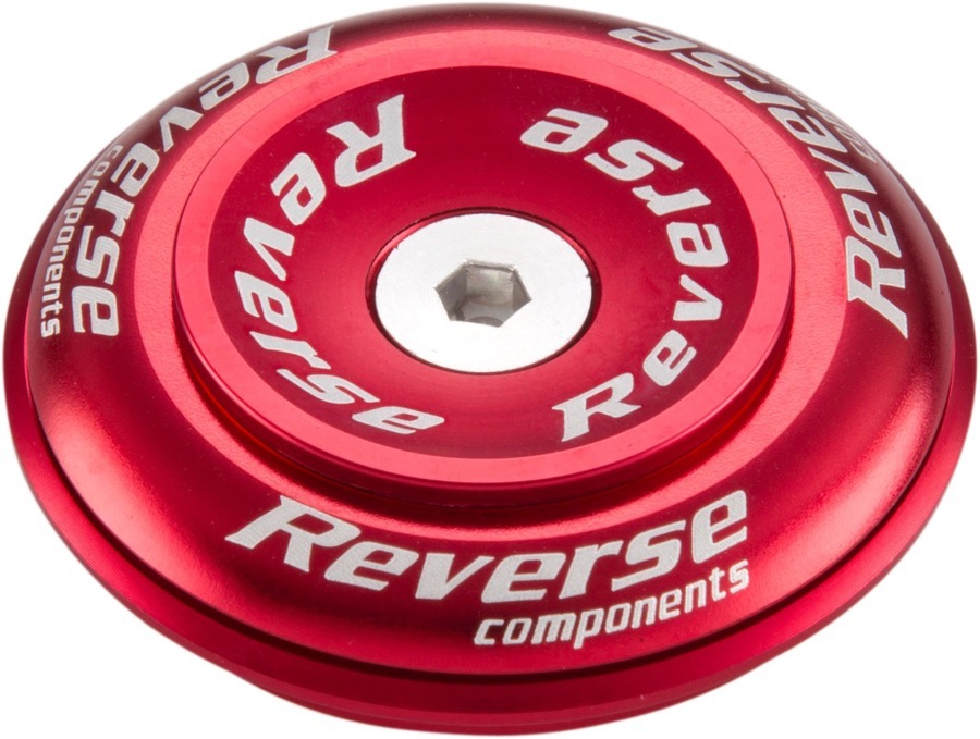 Reverse Components REVERSE "Twister" Top Cap Semi int. Ø 44mm 1 1/8" red, rot