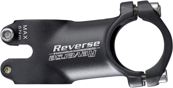 REVERSE  COMPONENTS Stem "XC-6°" Ø31.8mm /6° 60mm matt black