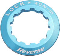 Reverse Components REVERSE Cassette Lock Ring light blue, hellblau