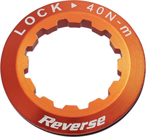 Reverse Components REVERSE Cassette Lock Ring orange