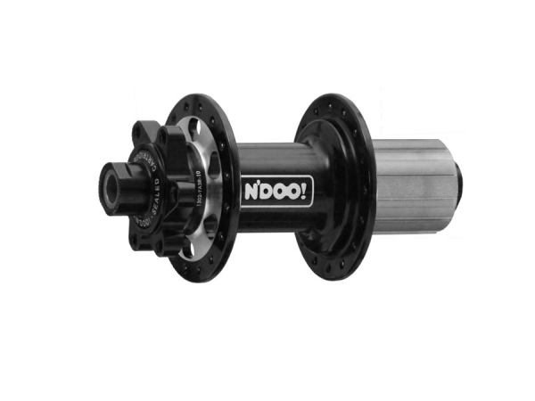 N'DOO N'DOO "Smooth AM" HR 135mm, 32 Loch, 6 Klinken System, schwarz, 296g