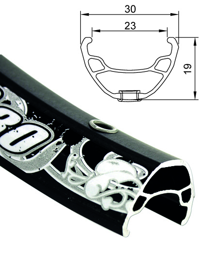 Alexrims ALEXRIMS FR 30, 26", 32 Hole, white, w/SSE