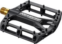 Reverse Components REVERSE Pedal "Black one TITANIUM" black  244g, schwarz / schwarz