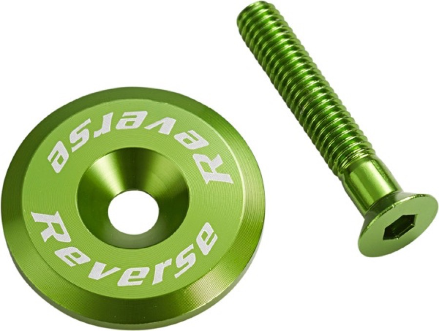 Reverse Components REVERSE "A-Head Caps" light-green