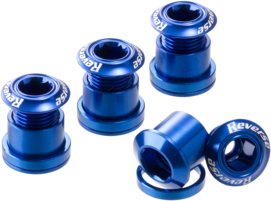 Reverse Components REVERSE Chainring bolt set dark-blue, dunkelblau