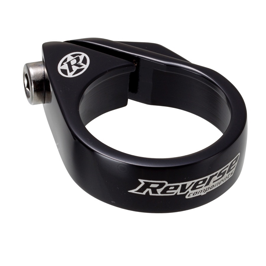 Reverse Components REVERSE Seat Clamp "BoltClamp" Ø34.9mm black, schwarz