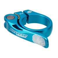 Reverse Components REVERSE Seat Clamp QR "Long Life" Ø34.9mm light-blue, hellblau
