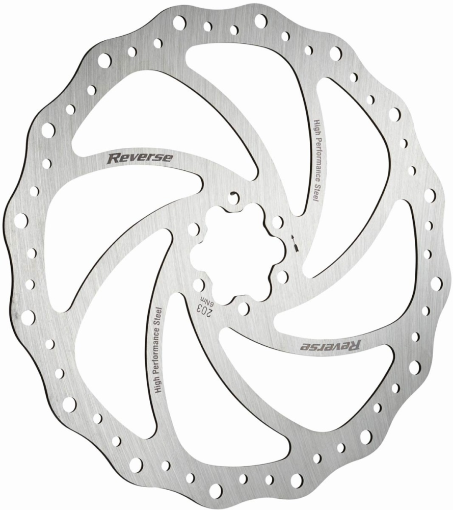 Reverse Components REVERSE "Disc Rotor" Steel Ø203mm, silber
