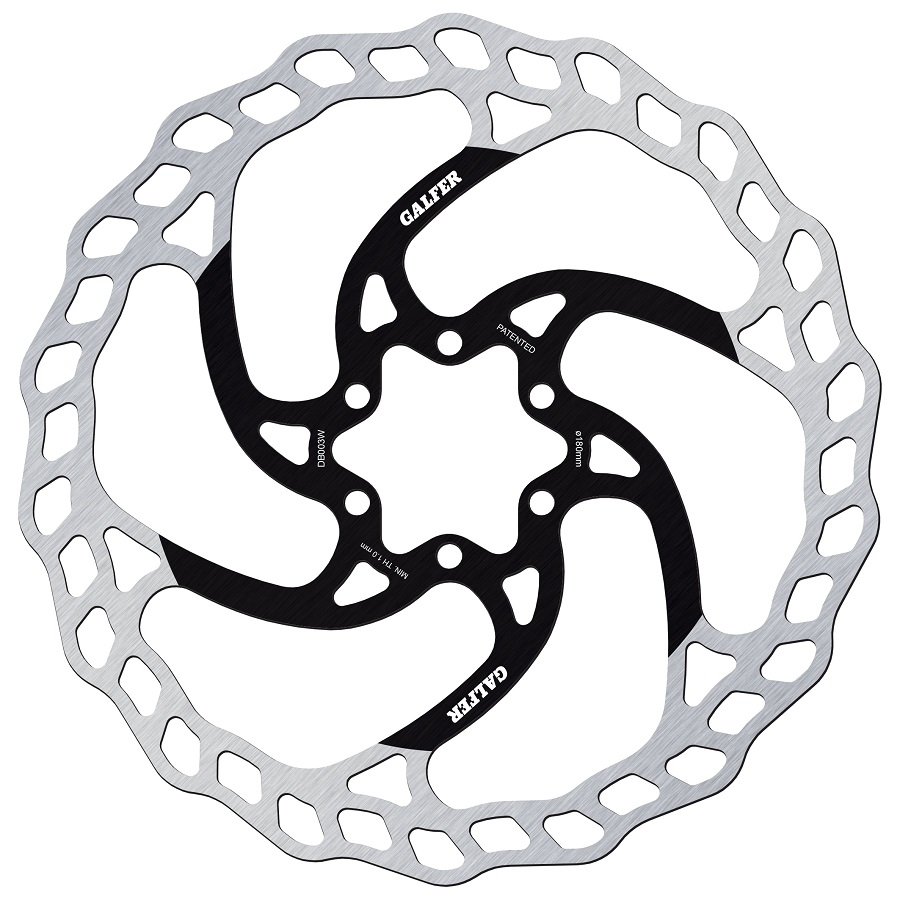 Galfer GALFER Disc, Wave Ø 180mm x 1.8mm, 6-Loch System / DB003W