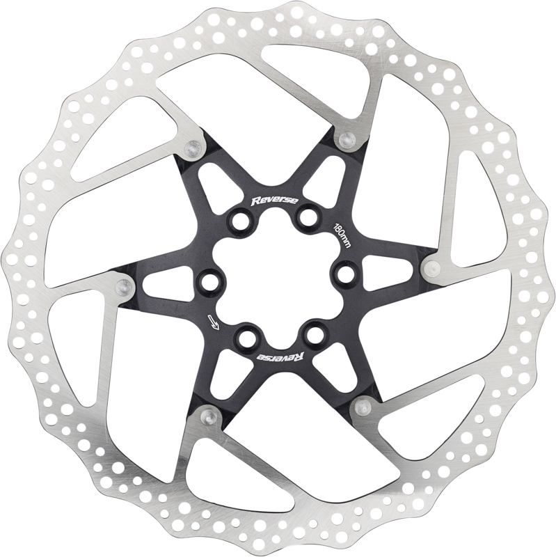 Reverse Components REVERSE "Disc Rotor" Ø180mm black, schwarz