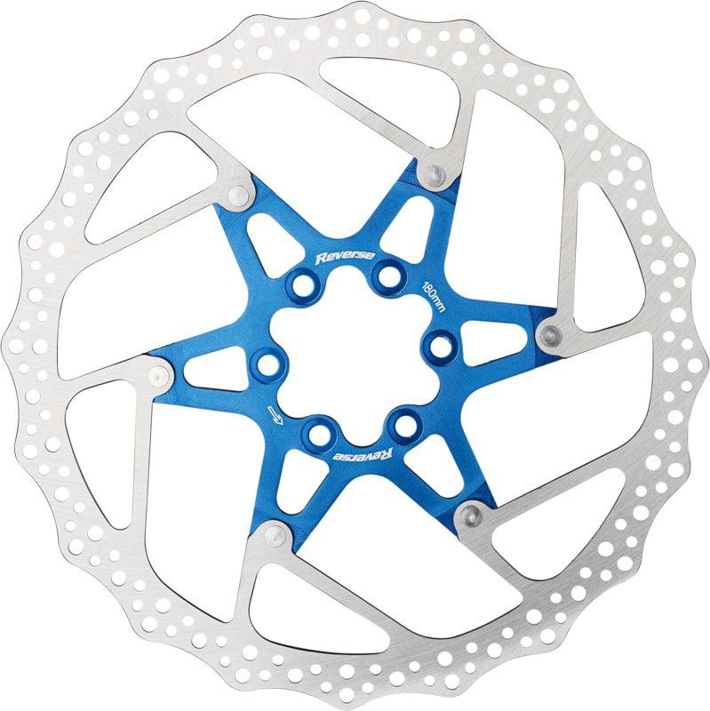 Reverse Components REVERSE "Disc Rotor" Ø180mm  dark blue, dunkelblau