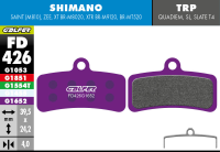 Galfer GALFER Brake Pad FD426 E-Bike "Shimano Saint M810/ ZEE", violett
