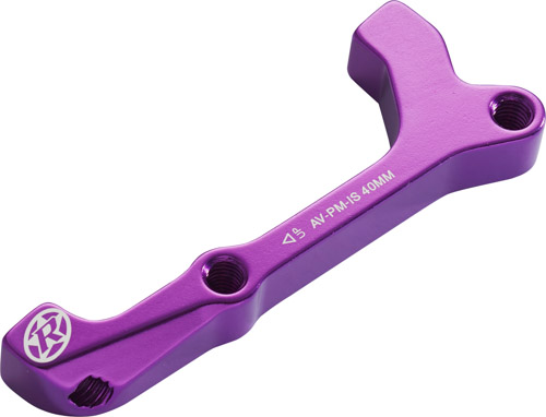 Reverse Components REVERSE Disc Adapter AVID IS-PM 180 Rear, purple, lila