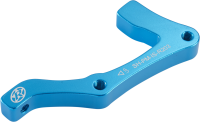 Reverse Components REVERSE Disc Adapter Shimano IS-PM 203 Rear, light-blue, hellblau