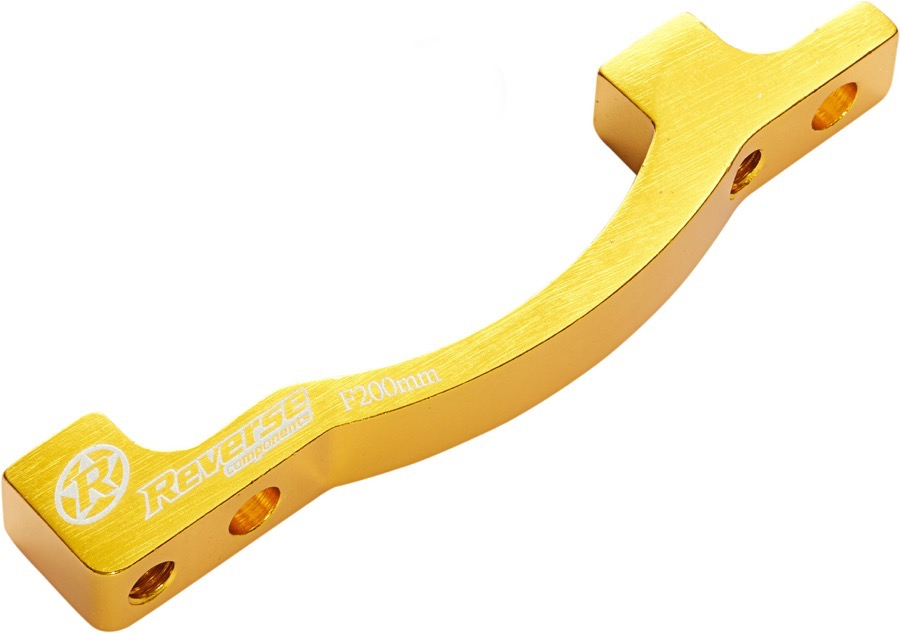 Reverse Components REVERSE Disc Adapter PM-PM 200 Front, gold