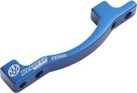 Reverse Components REVERSE Disc Adapter PM-PM 203 Front, dark-blue, dunkelblau