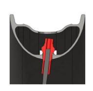 Sapim U-Scheiben für Speichennippel 500 Stück (MG Nippel Washers) für Carbon Felgen