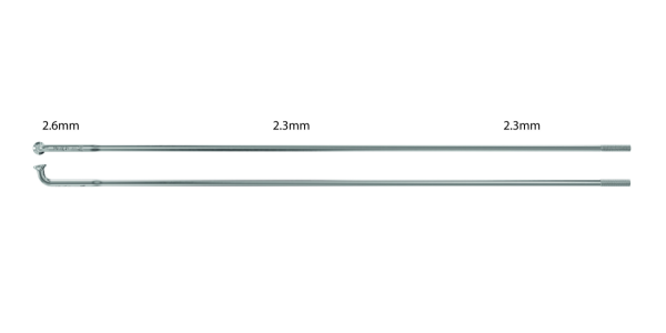 Reverse Components REVERSE Spacer Set Ultra-light 1 1/8", (2x5mm 2x10mm) silber