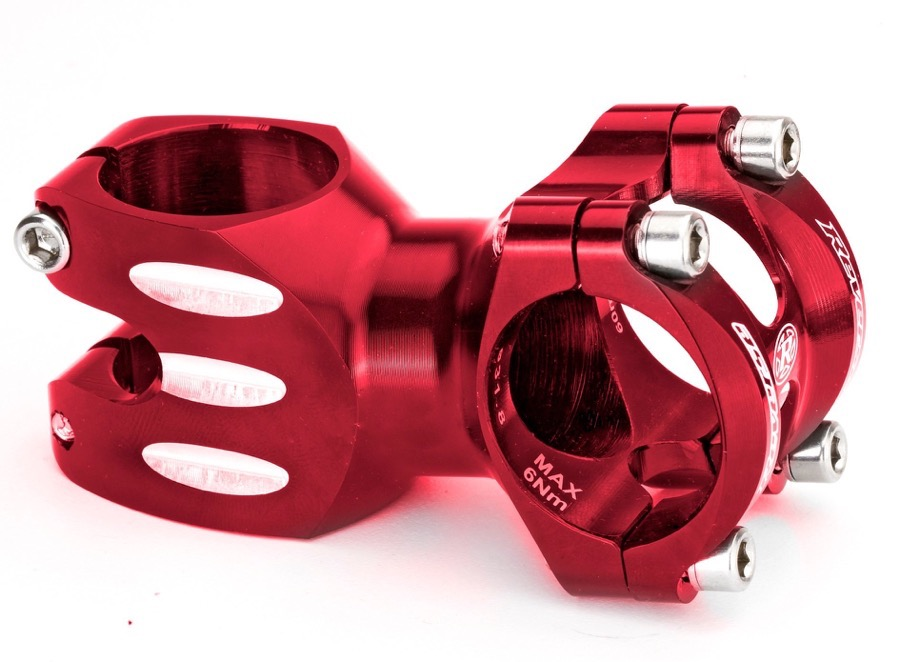 Reverse Components REVERSE Stem "S-Trail" 70mm,8°, Ø31.8mm, red