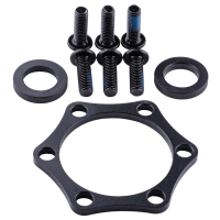 Reverse Components REVERSE HR Boost Adapter (Schwarz) mit 3 mm Scheiben und M5 X 15 Schrauben