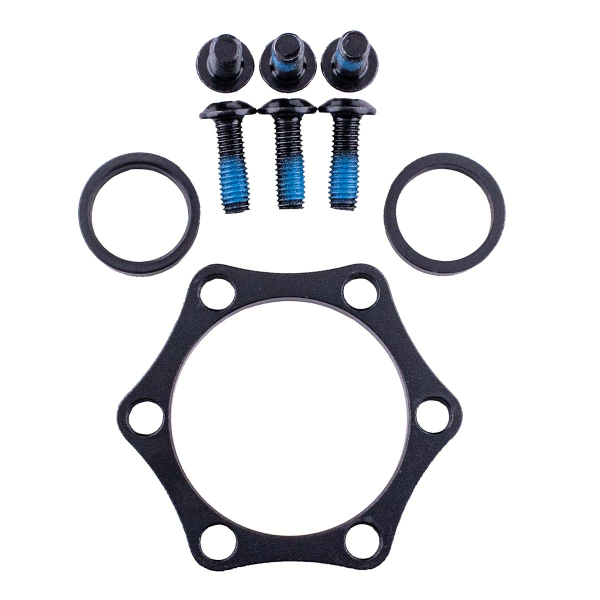 Reverse Components REVERSE VR Boost Adapter (Schwarz) mit 5mm Scheiben and M5 X 15 Schrauben