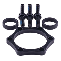Reverse Components REVERSE VR Boost Adapter (Schwarz) mit 5mm Scheiben and M5 X 15 Schrauben