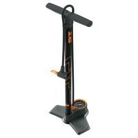 SKS Standpumpe Air-X-Plorer 10.0 Stahl Multi Valve schwarz/orange