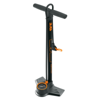 SKS Standpumpe Air-X-Plorer 10.0 Stahl Multi Valve schwarz/orange