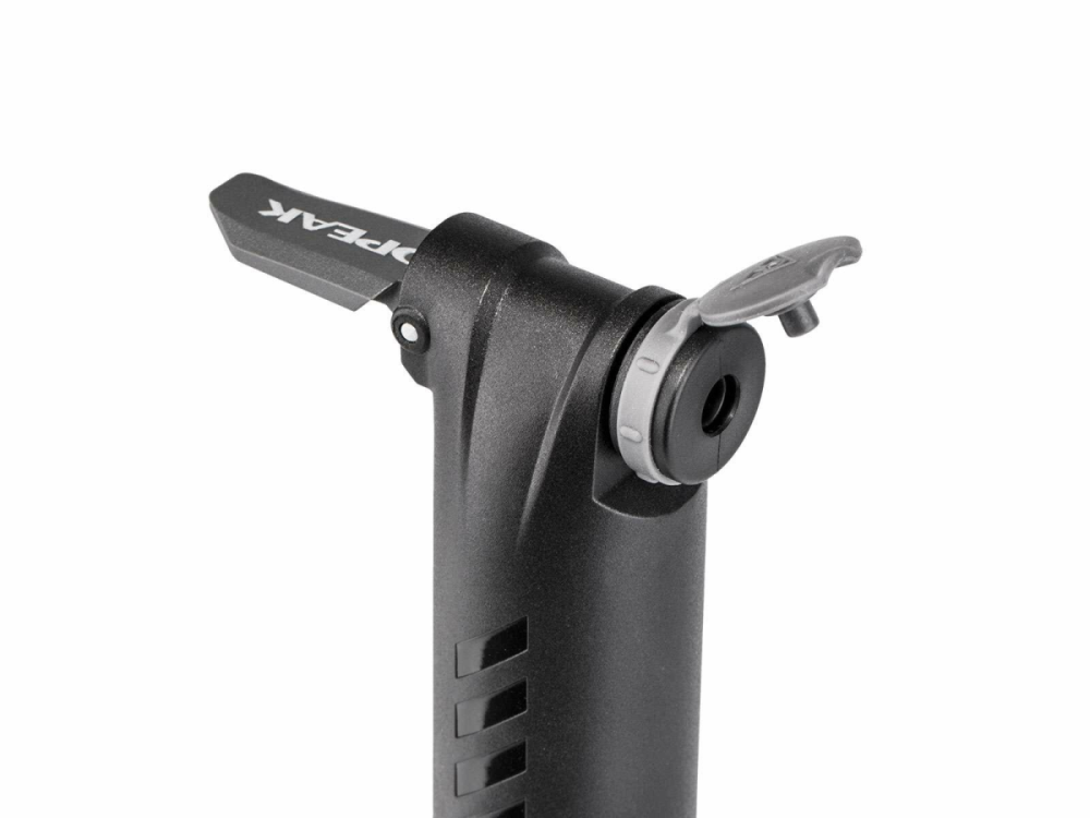 Topeak TOPEAK Mountain TT Minipumpe, schwarz Twin Turbo Technologie, 4 bar