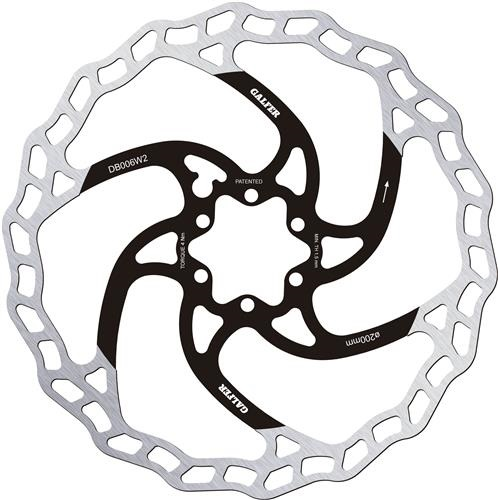 Galfer GALFER Disc Wave Ø 200mm x 2.0mm, 6 Loch System, für E-Bike, für SRAM / AVID / DB006W2