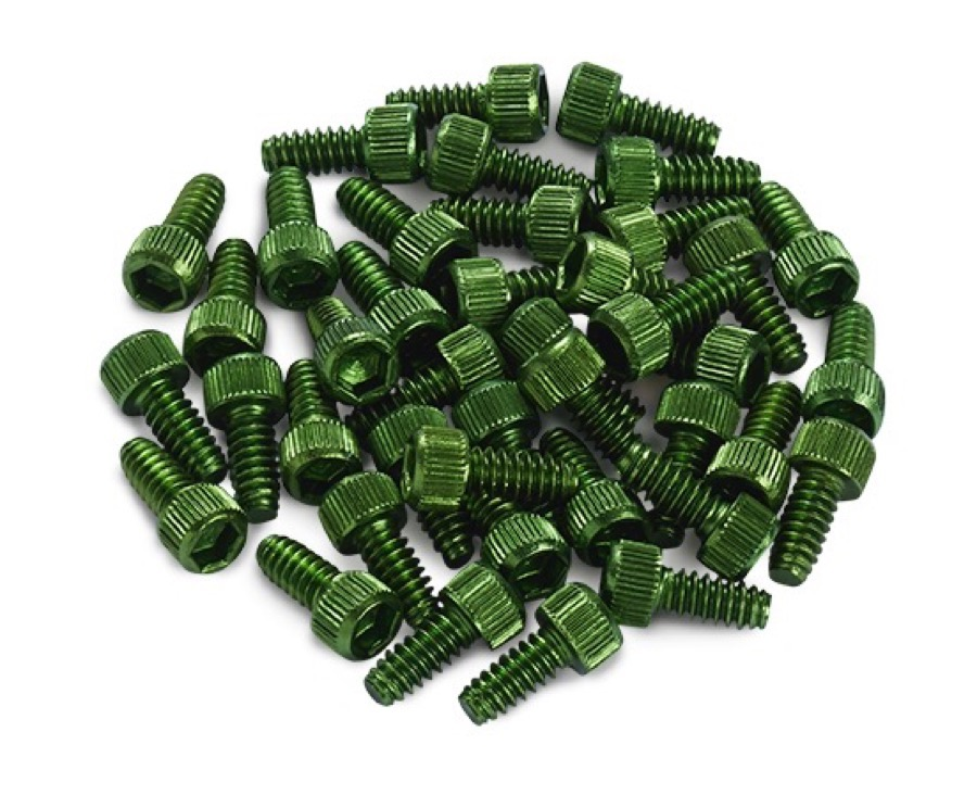 Reverse Components REVERSE Pedal Pin Alloy for Black One light-green