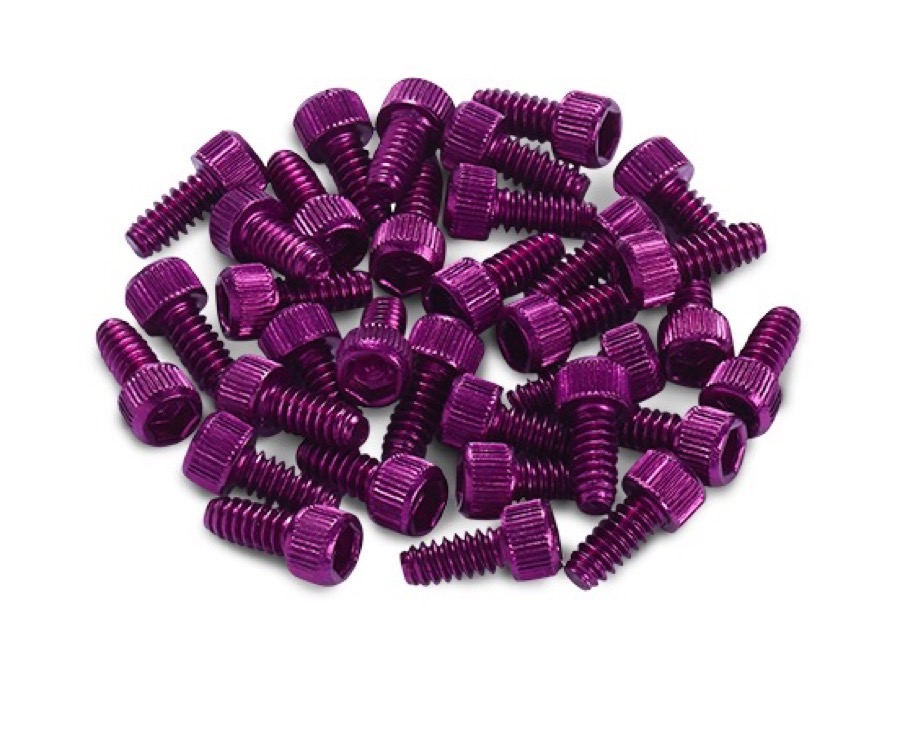 Reverse Components REVERSE Pedal Pin Alloy for Black One purple
