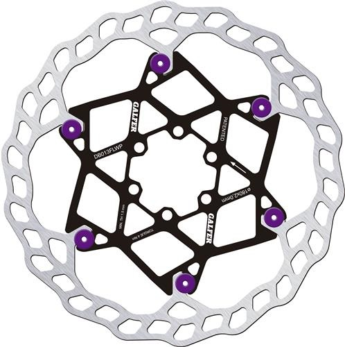 Galfer GALFER Disc Wave Floating Ø180mm x 2.0mm purple V2 / DB013FLWP, lila