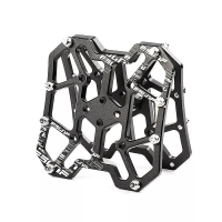 WIAN Clipless Pedal Adapter, schwarz