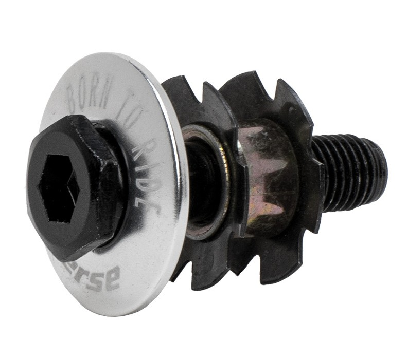 Reverse Components REVERSE Barspin Top Cap, silber