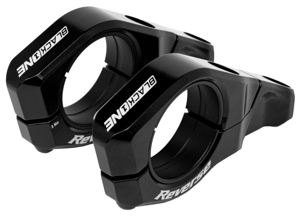 Reverse Components REVERSE Vorbau Black-ONE D-2 Direct Mount L:45mm, Ø31,8mm & Ø35mm, schwarz