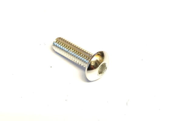 Xin Yu Hardware Co Aluminium Schrauben M5x15mm silber, 1 Stück
