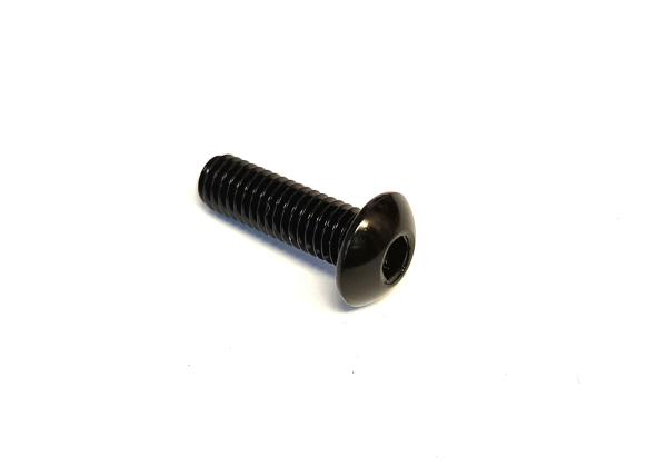 Xin Yu Hardware Co Aluminium Schrauben M5x15mm schwarz 1 Stück
