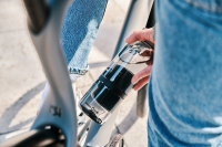 Fidlock Ersatz-Trinkflasche 700 ml Life mit Flaschenadapter Bottle Connector. Clear Black.