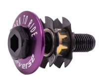 Reverse Components REVERSE Barspin Top Cap, lila