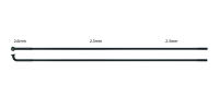 SAPIM Speiche E-Strong 2.6-2.3mm, Einzelstück, schwarz