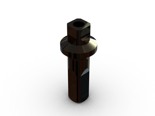 Sapim Speichennippel: Double Square 14G Aluminium 16mm schwarz 100 Stück, Secure Lock
