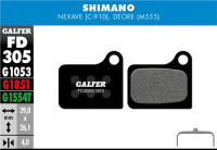 Galfer GALFER Brake Pad FD305 Performance "Shimano Nexave / M555, schwarz